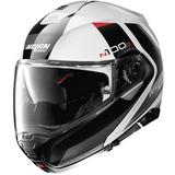 Nolan N100-5 Hilltop Modular Motorcycle Helmet White/Black XL
