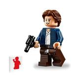 LEGO Star Wars Minifigure - Han Solo with Holster Pattern (with Blaster) 75243