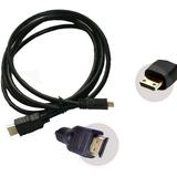 UPBRIGHT Mini HDMI Audio Video HDTV Cable Cord For Tursion TS-509-8GB-WHITE RK2906 Android Tablet