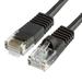 Cmple - Cat5e Ethernet Patch Cord RJ45 Internet Network Cord UTP LAN Wire Ethernet Cat5e Cable for Consoles Router TV Modem - 150 Feet Black