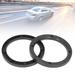 Dioche Speaker Mat Speaker Pad 2PCS Car Audio Stereo Speaker Adaptor Rings 7in OD 5.5in ID Mounting Brackets Universal Modification