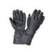 Men s Motorcycle Gauntlet Gloves with Rain Cover Black Size - Large