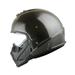 Martian Genuine Real Carbon Fiber Motorcycle Full Face Helmet HB-B2 Open Face Glossy Carbon Black DOT Approved