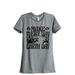 Make Every Day Earth Day Women s Fashion Relaxed T-Shirt Tee Heather Grey Small