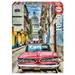 Vintage Car In Old Havana 1000 Piece Puzzle Contemporary Art by John N. Hansen Co.