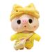 QISIWOLE Plush Toys Creatively Transform Into A Pigg Doll and Dress up A Pig Plush Toy Small Doll Deals