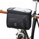 Bike Basket Lunch Box Insulated Bike Handlebar Bag Bike Front Bag Camera Bag Handbag Phone Bag with Touch Screen Shoulder Strap Professional Cycling Accessories