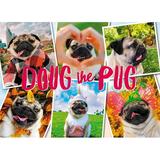 Willow Creek Press Doug the Pug: Pugs & Kisses 1000-Piece Puzzle