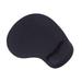Deyuer Mouse Pad Soft Silicone Desk Wristband Mouse Mat with Wrist Protect for Office Black