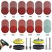 Fyeme Sanding Disc Pad 2 Inch Alumina Sanding Pads 80-3000 Grit Sanding Paper Quick Change Sanding Sheet Drill Grinder Rotary Tools Accessories for Metal Wood Glass Car