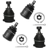 Detroit Axle - 4pc Front Upper Lower Ball Joints Replacement for Acura TL Honda Accord Fits select: 2002 HONDA ACCORD SE 1998-2001 HONDA ACCORD EX