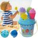 WANYNG Children s Sorbet Beach Toy Bucket Combination Girls Love Play House Toys*1set