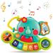Baby Musical Elephant Learning Toys Educational Learning Toys for Kids Toddler Piano Elephant Keyboard with Light for Grils and Boys
