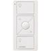 Lutron Pico Remote for Caseta Wireless Smart Dimmer and Plug-In Lamp Dimmer with Favorite Setting PJ2-3BRL-GWH-L01 White