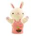 huntermoon Hand Puppet Toys New Doll Ragdoll Rabbit Festive Party Supplies Props Gifts Cute Easter Bunny