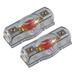 2pcs Gray 150 Amp ANL Fuse Holder Base 150A Fuse Distribution Block 4 Gauge for Boat Car Audio Video