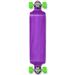 Yocaher Drop Down Blank Longboard Complete - Stained Purple