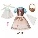 Disney Store Cinderella Princess Classic Doll Dress Costume Accessory Pack NIB