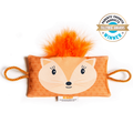 BE Buddy Multi-Sensory Weighted Stuffed Animal Diaphragmatic Breathing Pillow & Lavender-Scented Eye Pillow for Kids | Calming Sensory Toys - Anxiety Relief Stress Management | Orange