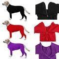 Eleanos Dog Bodysuit Jumpsuit Reduce Anxiety Replace Medical Cone Contains Shedding of Dog Hair for Home Car Travel Anxiety Calming Shirt Surgery Recovery Body Jumpsuit E Collar Alternative