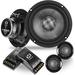 NVX XSP65KIT 6.5 2-Way Component Speaker System with Carbon Fiber Cones and 25mm Silk Dome Tweeters