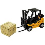 Birthday Gift Gift for Boy Car Model Educational Car Toddlers Child Vehicle Set Pallet Interactive Toy Forklift Friction Toy Vehicle Construction Die-Cast Model A