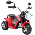 Aosom Kids 6V Electric Motorcycle Ride-On Toy 3-Wheel Chopper w/ Headlights