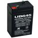 UPG UB645 6 Volt 4.5 AMP SLA/AGM Battery - 2 Pack + 30% Off!