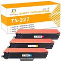 Toner H-Party 3-Pack Compatible Toner Cartridges Replacement for Brother TN227 TN-227BK TN-223 - HL-L3210CW HL-L3290CDW MFC-L3750CDW HL-L3230CDW L3270CDW MFC-L3770CDW Printer Ink