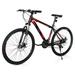 Ktaxon 26 Explorer Mountain Bike 21 Speed for Men and Women Black Red