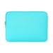 Laptop Sleeve Bag Compatible with 12-15.6 inch MacBook Pro MacBook Air Notebook Computer Water Repellent Polyester Vertical Protective Case Blue Soft Cover Protective Case Zipper Carrying Bag