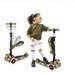 Hurtle ScootKid 3 Wheel Toddler Toy Scooter with LED Wheel Lights (4 Pack)