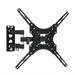 Full Motion TV Wall Mount TV Bracket Fits Most 26-55 Inch TVs with Articulating Swivel Tilt Dual Arms Extension