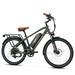 Addmotor 26 inch Electric Bicycles 500W 48V 20AH UL Certified Battery Ebike Commuter City Beach Electric Bike for Adults 125Miles E-53 Green