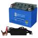 YTZ14S GEL Replacement Battery for Battery Tender BTZ14S-FA + 12V 2Amp Charger