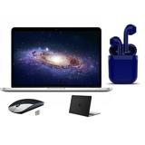 Restored Apple MacBook Pro Intel Core i5 13.3-inch 4GB RAM Mac OS 320GB HDD Bundle: Black Case Wireless Mouse Bluetooth/Wireless Airbuds By Certified 2 Day Express (Refurbished)