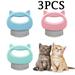 3PCS Pet Hair Removal Comb Soft Deshedding Brush for Grooming and Shedding Matte Hair Removal Tool for Long and Short Hair Cat Dog Puppy Rabbit