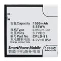 Batteries N Accessories BNA-WB-L3234 Cell Phone Battery - Li-Ion 3.7V 1500 mAh Ultra High Capacity Battery - Replacement for Coolpad CPLD-91 Battery