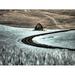 USA-Washington State-Palouse-Road running through the crops with barn along side the road Poster Print - Terry Eggers (36 x 24)