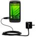 Gomadic Intelligent Compact AC Home Wall Charger suitable for the Blackberry Torch 9850 - High output power with a convenient foldable plug design -