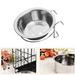 Travelwant Hanging Pet Bowl Dog Crate Bowl Dog Kennel Bowl Non Spill Stainless Steel Food Water Bowls Bunny Feeder with Hook for Dogs Cats