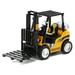 JUNTEX 1:24 Scale Programming Trucks Forklift Toy With Music And Light Electric Construction Vehicle Toys Replaceable Battery
