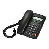 MABOTO Desktop Corded Telephone Phone with LCD Display Caller Adjustable Calculator Alarm Clock for House Home Call Center Office Company Hotel