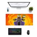 Large Gaming Mouse Pad The Simpsons Extended Mouse Pad Non-Slip Rubber Base Computer Desk Pad Mouse Mat for Laptop Desktop Office Home PC Gamerï¼Œ27.56*11.81 inch