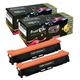 Black CRG 054H Compatible 2 Black Toner Cartridges High Yield 054 for Canon MF622cdw MF640C MF641cw MF642cdw MF643CDW MF644CDW MF645CX