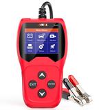 Ancel BA201 12V Car Battery Tester Battery Analyzer 100-2000 CCA Test Battery Health Car Tester Digital Cranking Test Auto Quick Cranking Charging Diagnostic Tool Red