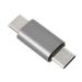 JUNTEX Universal Metal USB C Male to Male Connector Type C to Type C Male Converter Adapter for Mobile Phone Tablet Laptop