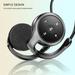 Farfi 3 in 1 Bluetooth 5.0 Neck-Mounted Headset MP3 Player FM Radio TF Card Support