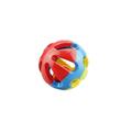 NICEXMAS 3pcs Parrot Bird Teether Ball Chewing Toy Parrot Cage Accessories for Cockatiel Parakeet Parrotlet (Four Color Ball Three Color Ball Double Color Ball)