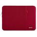 Mosiso 13.3 Polyester Laptop Sleeve Bag Water Repellent Notebook Bag Protective Case Cover for 13-13.3 inch MacBook Pro Air Retina Red